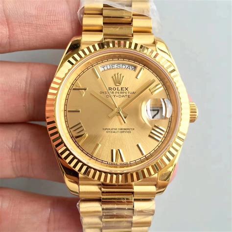 mens presidential gold rolex replica|rolex knockoff watches day date.